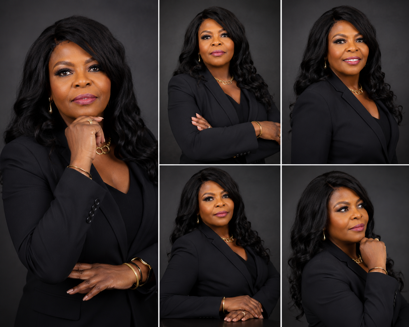 Professional portrait collage of Aydee Agoda